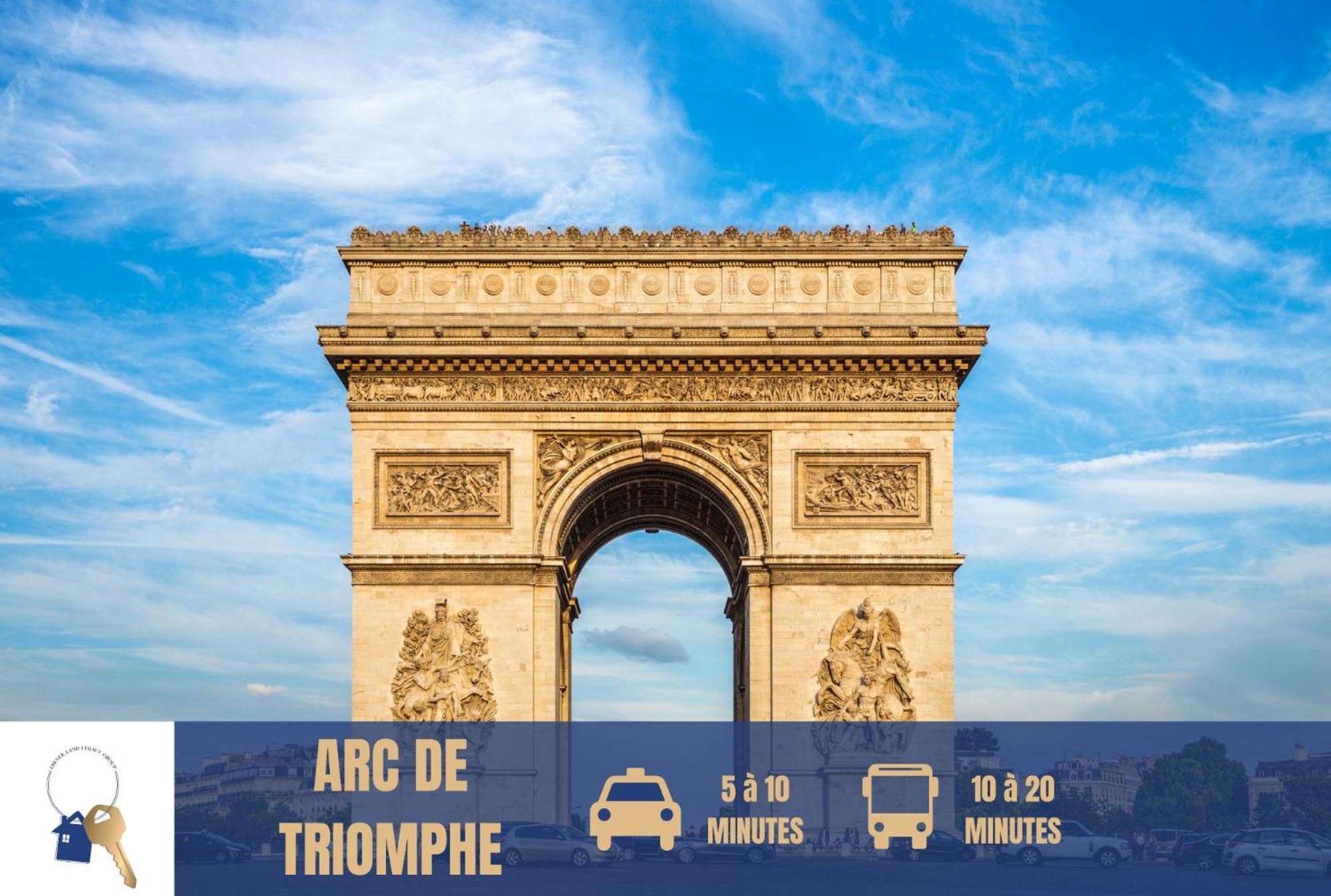 Chambre Lit Double Et Salon Avec Canape-Lit A 10 Minutes Des Champs Elysees Παρίσι Εξωτερικό φωτογραφία